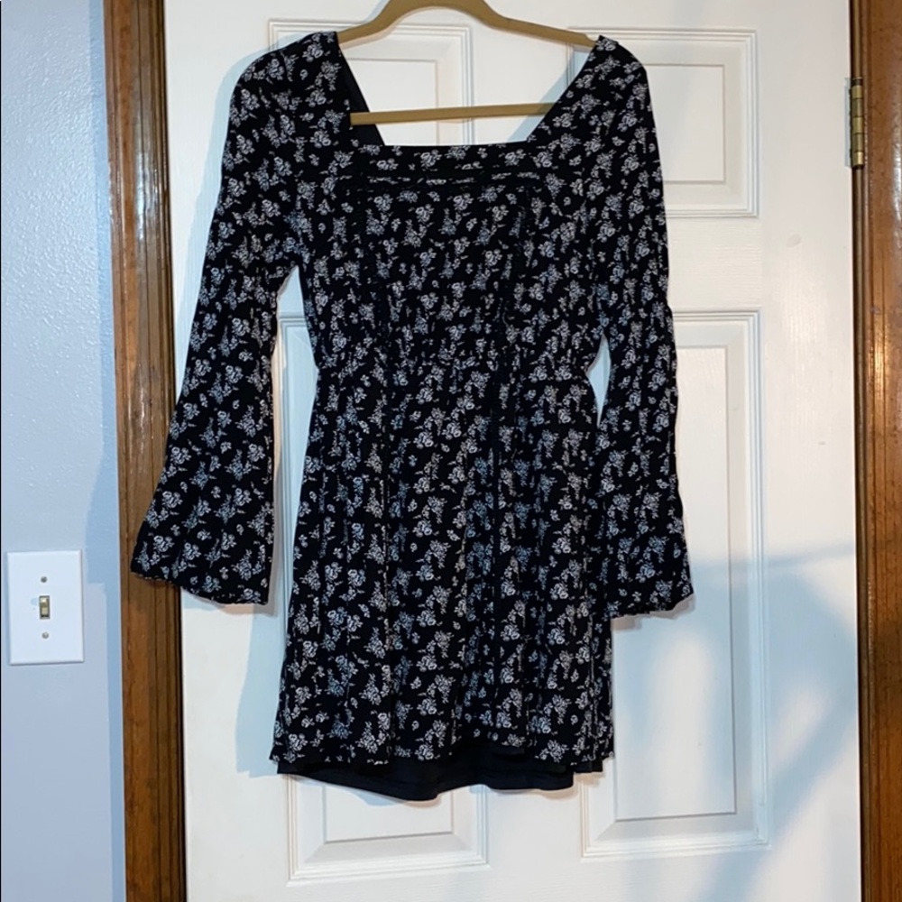 Long Sleeve Floral Dress